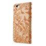Wallet Case f�r Apple iPhone 6 6S Handy Tasche Elegant Flowers Blumen Muster