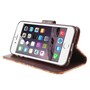 Wallet Case f�r Apple iPhone 6 6S Handy Tasche Elegant Flowers Blumen Muster