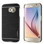 Motomo Hard Case f�r Samsung Galaxy S6 G920 Aluminium Brushed
