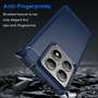 TPU H�lle f�r Xiaomi 14T 14T PRO Carbon Fiber Skin Brushed Schutzcover Soft Case