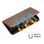 Handy Tasche f�r Samsung Galaxy A16 Carbon Fiber Wallet H�lle Magnet Klapp Etui