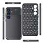 TPU H�lle f�r Samsung Galaxy S25 PLUS Carbon Fiber Muster Shockproof Cover Case