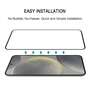 Schutzglas f�r Samsung Galaxy S25 PLUS Full Cover Full Glue Tempered Glass Folie
