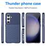 TPU H�lle f�r Samsung Galaxy S25 Thunder Series Grip Twill Handy Case Rutschfest
