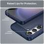 TPU H�lle f�r Samsung Galaxy S25 Carbon Fiber Skin Brushed Schutzcover Soft Case