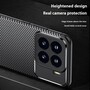TPU H�lle f�r Xiaomi 15 Carbon Fiber Muster Textur Shockproof Backcover Case