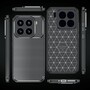 TPU H�lle f�r Xiaomi 15 Carbon Fiber Muster Textur Shockproof Backcover Case