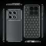 TPU H�lle f�r Xiaomi 14T Carbon Fiber Muster Textur Shockproof Backcover Case