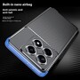 TPU H�lle f�r Xiaomi 14T PRO Carbon Fiber Muster Shockproof Back Cover Case