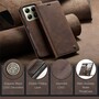 CASEME Handy Tasche f�r Xiaomi 14T Wallet 013 Series H�lle Business Klapp Etui