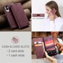CASEME Handy Tasche f�r Samsung Galaxy S25 EDGE Wallet 013 Series H�lle Etui
