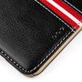 Wallet Case f�r Apple iPhone 6 6S Handy Tasche Book Style Luxury Stripe
