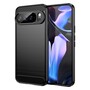 TPU H�lle f�r Google Pixel 10 PRO XL Carbon Fiber Skin Brushed Schutzcover Case