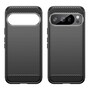 TPU H�lle f�r Google Pixel 10 | 10 PRO Carbon Fiber Skin Brushed Schutzcover