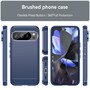 TPU H�lle f�r Google Pixel 10 | 10 PRO Carbon Fiber Skin Brushed Schutzcover