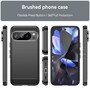 TPU H�lle f�r Google Pixel 10 | 10 PRO Carbon Fiber Skin Brushed Schutzcover