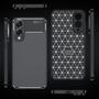 TPU H�lle f�r Samsung Galaxy S25 EDGE Carbon Fiber Muster Shockproof Cover Case