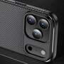 TPU H�lle f�r Apple iPhone 17 Carbon Fiber Muster Shockproof Back Cover Case