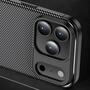 TPU H�lle f�r Apple iPhone 17 PRO MAX Carbon Fiber Muster Shockproof Cover Case