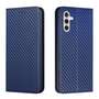 Handy Tasche f�r Samsung Galaxy S25 Carbon Fiber Wallet H�lle Magnet Klapp Etui