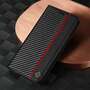 LC.IMEEKE Handy Tasche f�r Google Pixel 9 9 PRO Carbon Wallet Stripe H�lle Etui