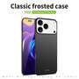 MOFI Hard Cover f�r Apple iPhone 17 PRO MAX ultrad�nne Handyh�lle Matt Frosted