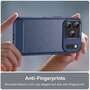 TPU H�lle f�r Apple iPhone 17 PRO Carbon Fiber Skin Brushed Schutzcover Case