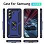Outdoor H�lle f�r Samsung Galaxy S25 FE TPU PC Hybrid Ringhalter Sto�fest Cover