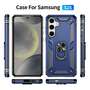Outdoor H�lle f�r Samsung Galaxy S25 TPU PC Hybrid Ringhalter Sto�fest Cover