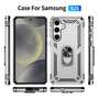 Outdoor H�lle f�r Samsung Galaxy S25 TPU PC Hybrid Ringhalter Sto�fest Cover