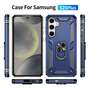 Outdoor H�lle f�r Samsung Galaxy S25 PLUS TPU PC Hybrid Ringhalter Cover Case