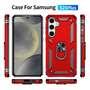 Outdoor H�lle f�r Samsung Galaxy S25 PLUS TPU PC Hybrid Ringhalter Cover Case