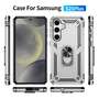 Outdoor H�lle f�r Samsung Galaxy S25 PLUS TPU PC Hybrid Ringhalter Cover Case