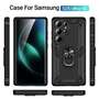 Outdoor H�lle f�r Samsung Galaxy S25 ULTRA TPU PC Hybrid Ringhalter Cover Case