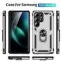 Outdoor H�lle f�r Samsung Galaxy S25 ULTRA TPU PC Hybrid Ringhalter Cover Case