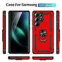 Outdoor H�lle f�r Samsung Galaxy S25 ULTRA TPU PC Hybrid Ringhalter Cover Case