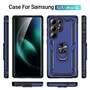 Outdoor H�lle f�r Samsung Galaxy S25 ULTRA TPU PC Hybrid Ringhalter Cover Case