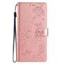 Handy Tasche f�r Samsung Galaxy S25 FE Wallet Flowers Butterfly Klapp Etui Case