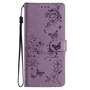 Handy Tasche f�r Samsung Galaxy S25 FE Wallet Flowers Butterfly Klapp Etui Case