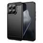 TPU H�lle f�r Xiaomi 15T Pro Carbon Fiber Skin Brushed Schutzcover Soft Case