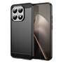 TPU H�lle f�r Xiaomi 15T Carbon Fiber Skin Brushed Schutz Backcover Soft Case