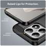 TPU H�lle f�r Xiaomi 15T Carbon Fiber Skin Brushed Schutz Backcover Soft Case