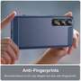 TPU H�lle f�r Sony Xperia 1 VII Carbon Fiber Skin Brushed Schutzcover Soft Case