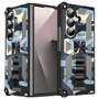 Outdoor H�lle f�r Samsung Galaxy Z Fold7 Camouflage Shockproof PC Schutzcover