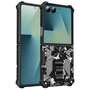 Outdoor H�lle f�r Samsung Galaxy Z Flip7 Camouflage Shockproof PC Schutzcover