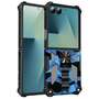 Outdoor H�lle f�r Samsung Galaxy Z Flip7 Camouflage Shockproof PC Schutzcover