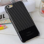 KAJSA Hard Case f�r Apple iPhone 6 6S Carbon Fiber Skin Look Muster Cover
