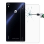 Huawei Ascend P7 Schutzglas Schutzfolie R�ckseite Back Hinten Protect 0,26mm 9H