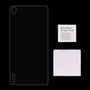 Huawei Ascend P7 Schutzglas Schutzfolie R�ckseite Back Hinten Protect 0,26mm 9H