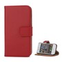 Wallet Case f�r Apple iPhone 4 4S Genuine Split Echt Leder